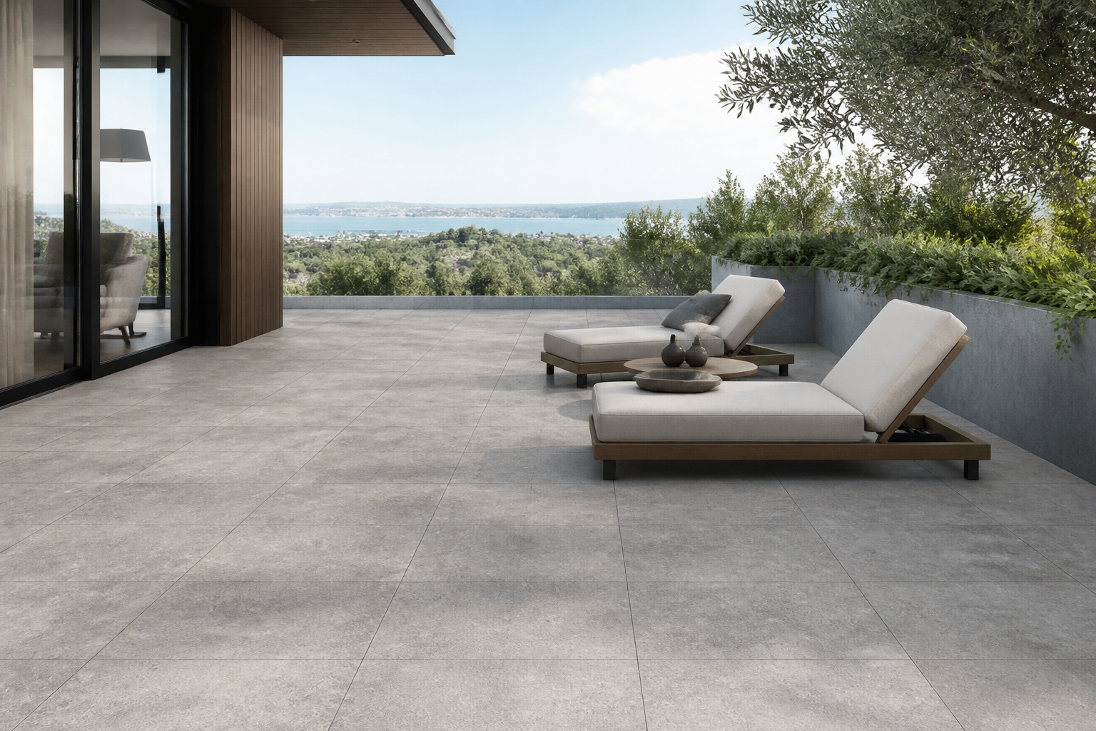 Natuursteenlook & Betonlook Buiten